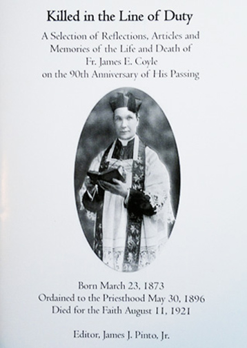 Book Cover for Killed in the Line of Duty, Edited by Jim Pinto